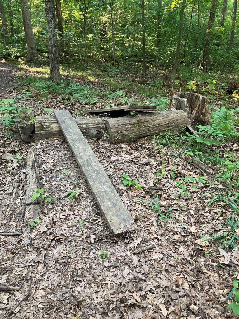 2024 June Red Fox Trail Stonelick SP Bike Ramps