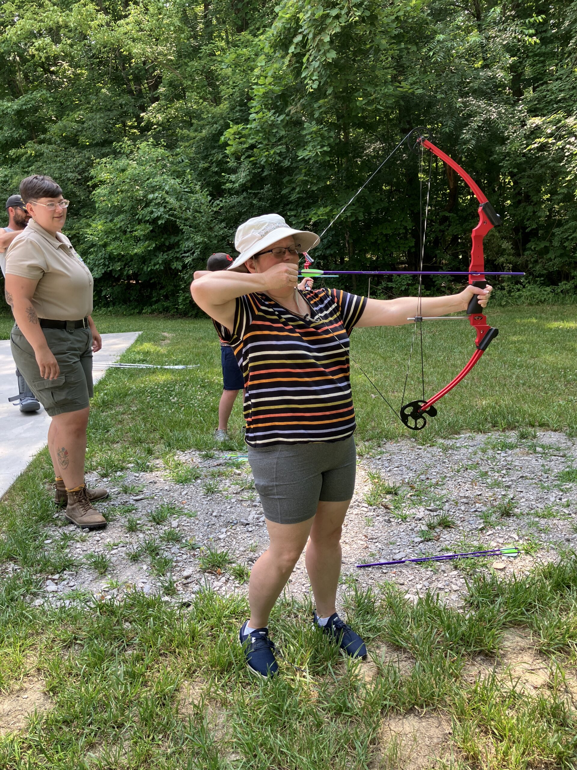 2024 June Stonelick SP Archery 2 Bullseyes