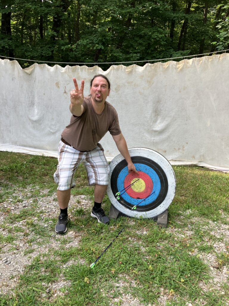 2024 June Stonelick SP Archery 2 Bullseyes