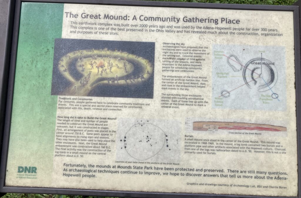 2024 July Mounds SP OH Great Mound